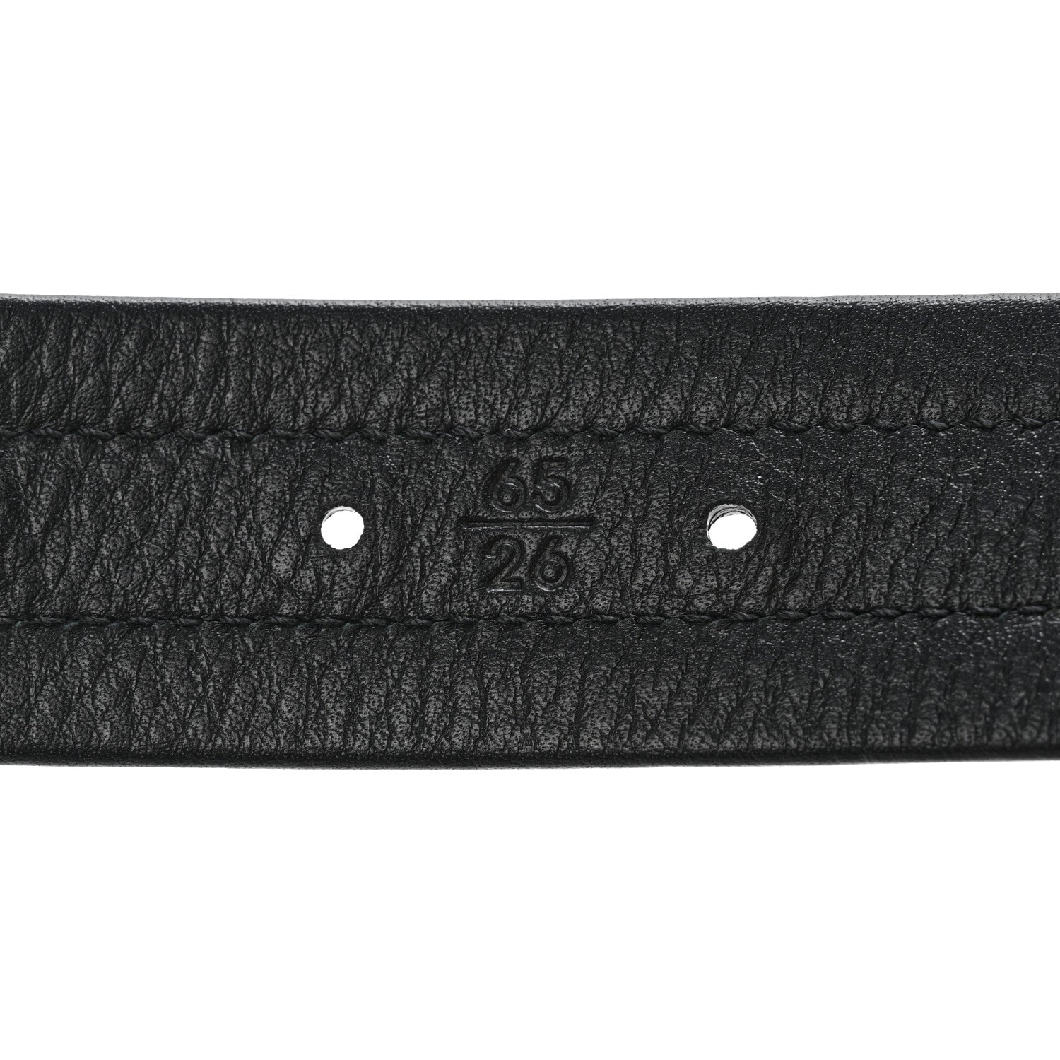 Chanel Calfskin Lambskin Zipper Chain CC Belt 65 26 Black 5 of 8