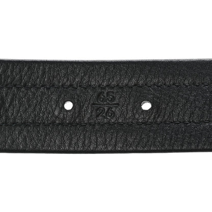 Chanel Calfskin Lambskin Zipper Chain CC Belt 65 26 Black 5 of 8