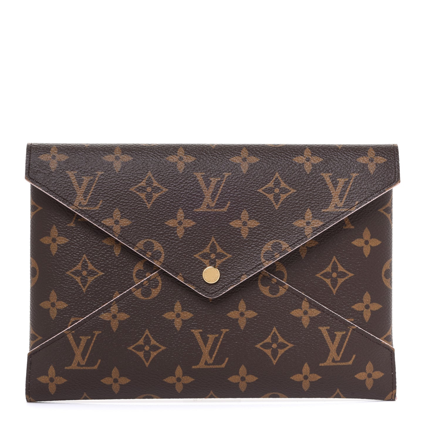 Monogram Large Kirigami Pochette Insert Rose Ballerine