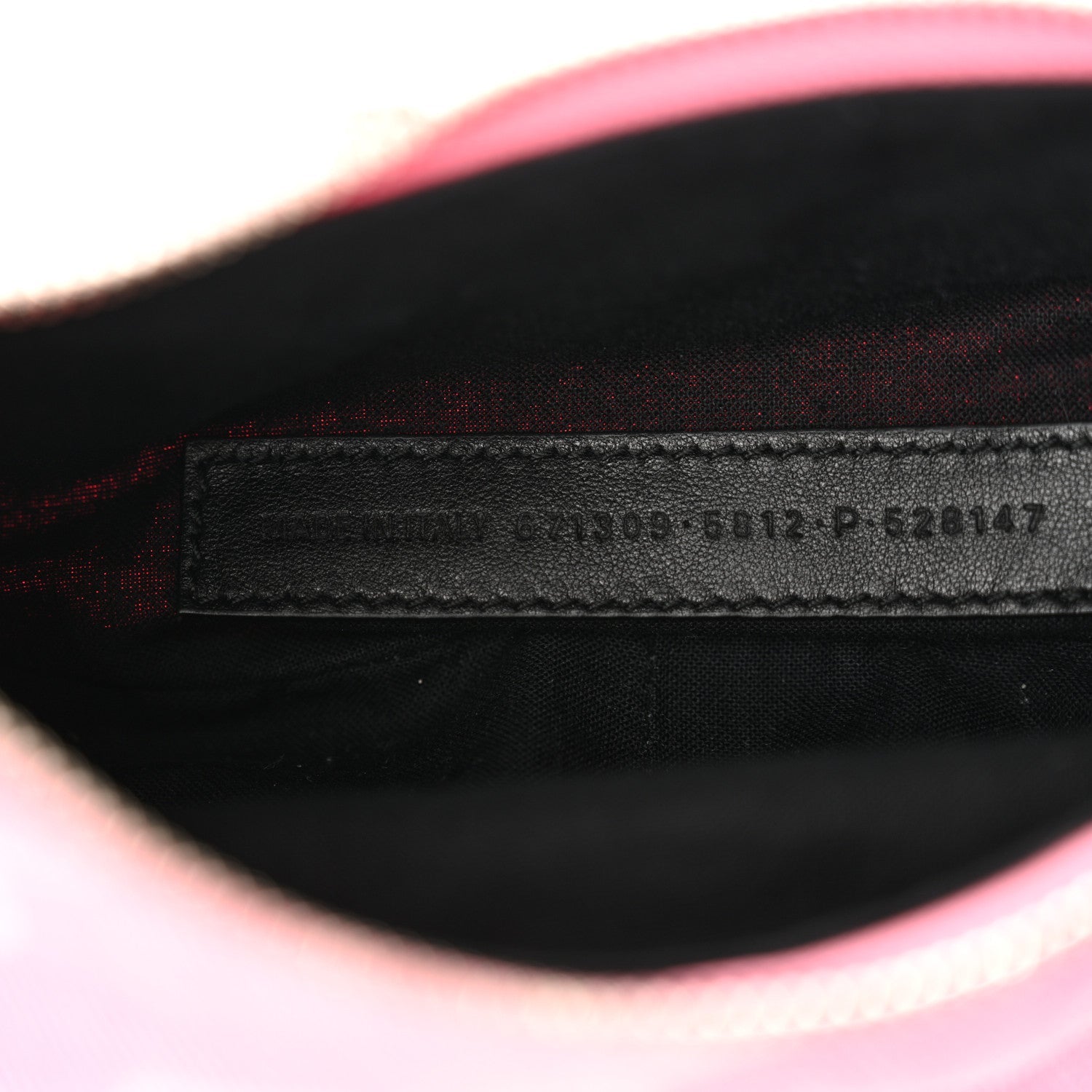 Balenciaga Denim BB Monogram Le Cagole Shoulder Bag XS Pink 8 of 13