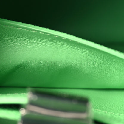Fendi Cuoio Roma Sellerissima Nappa Sintetica Tape Stitch Small Peekaboo I SEE U Satchel Edamame 8 of 11