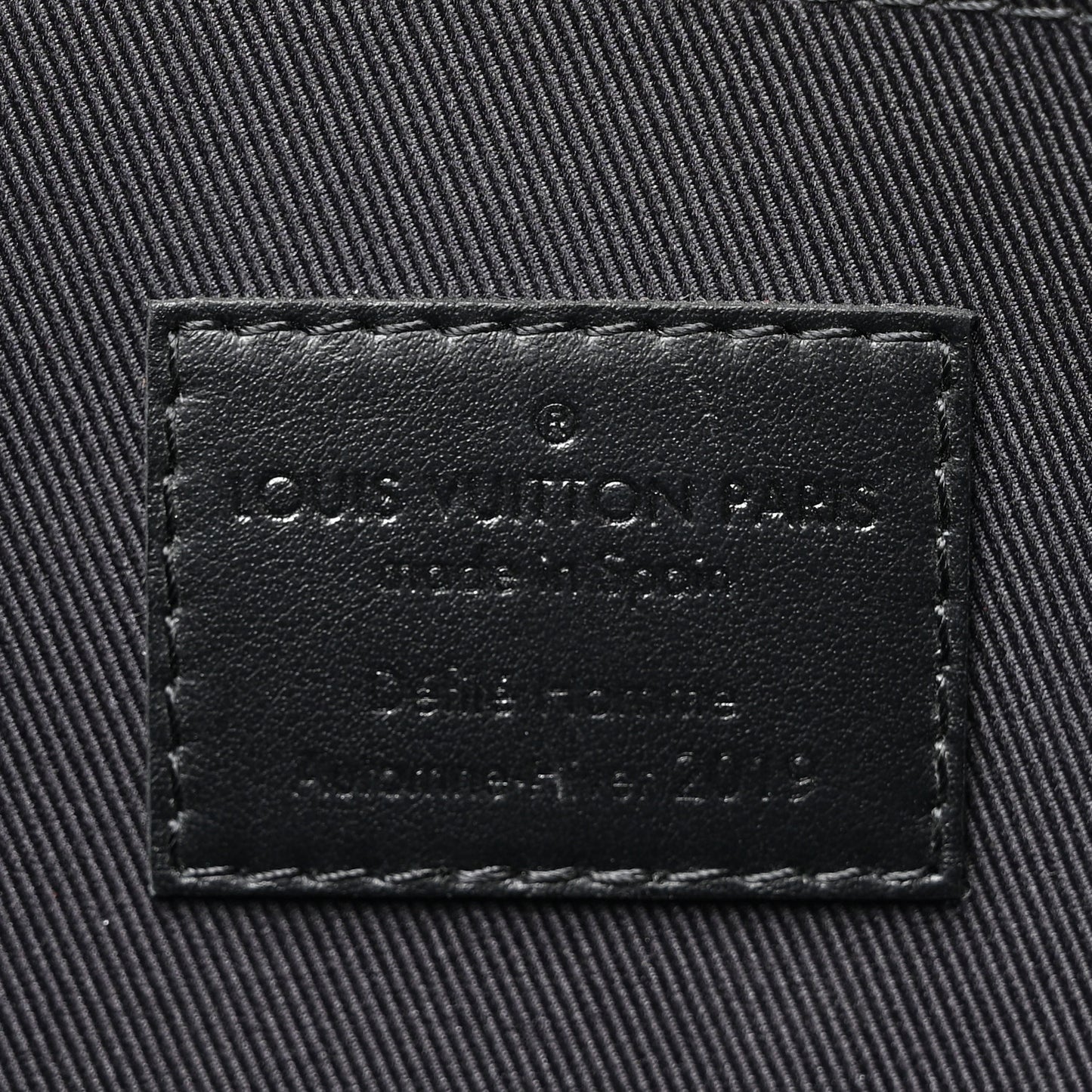 Taiga Rainbow Pochette A4 Black