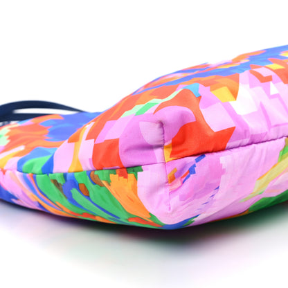 Chanel Nylon Printed CC Tote Multicolor 10 of 11