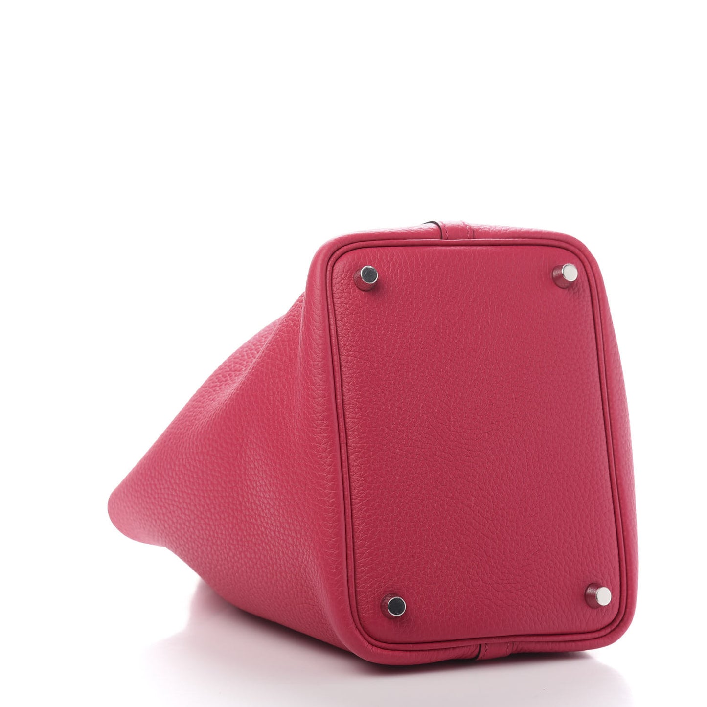 Taurillon Clemence Swift Eclat Picotin Lock 18 PM Rose Mexico Rouge De Coeur