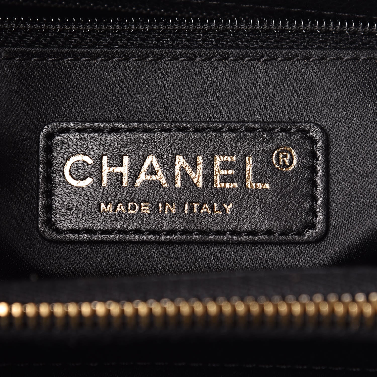 Chanel Caviar Quilted Grand Shopping Tote GST Black 6 of 11
