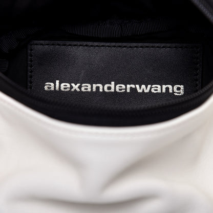 Alexander Wang Lambskin Belt Bag White Black 8 of 9