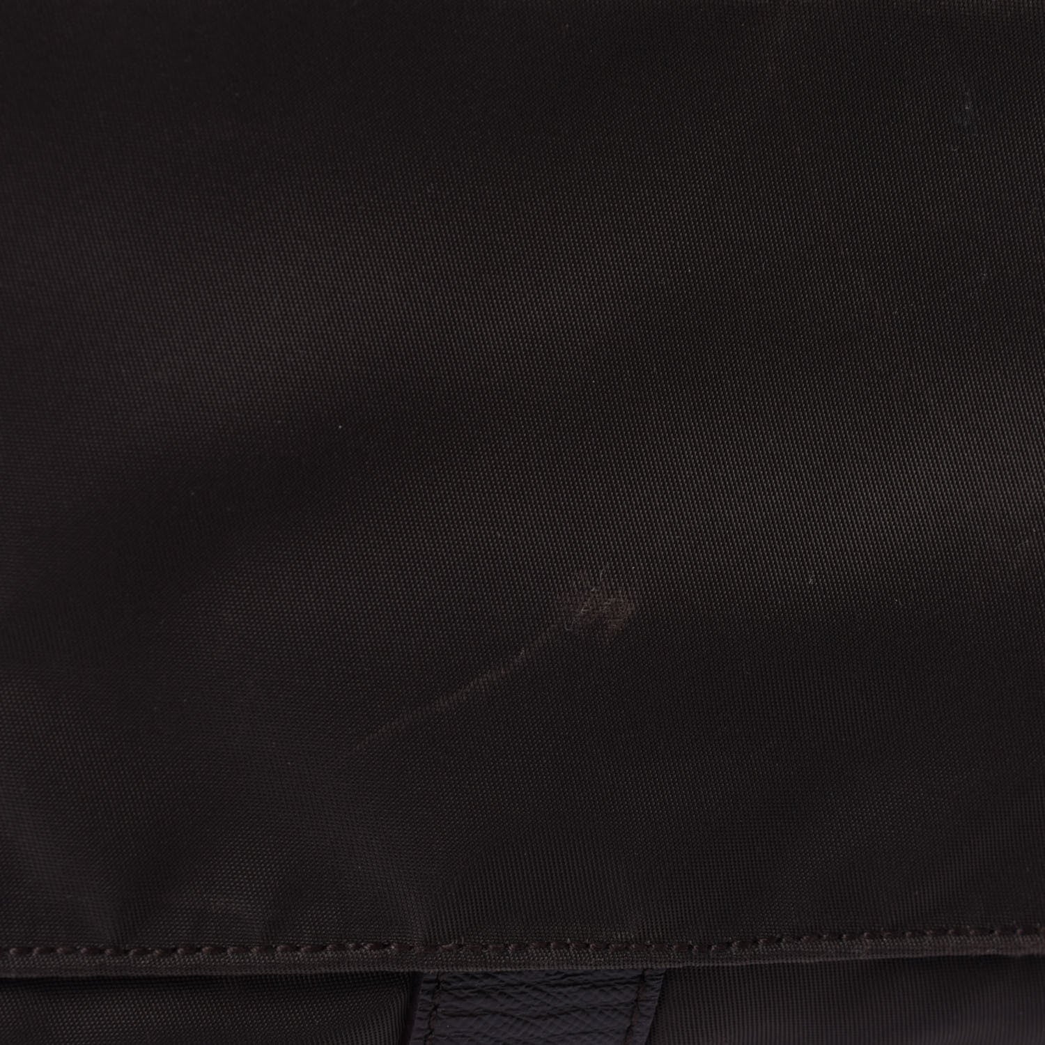 Prada Tessuto Nylon Saffiano Duffle Moro 10 of 11