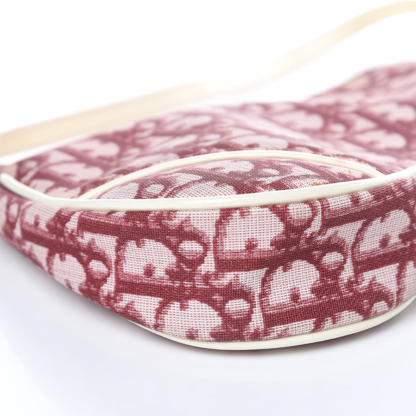 Monogram Mini Saddle Pochette Red