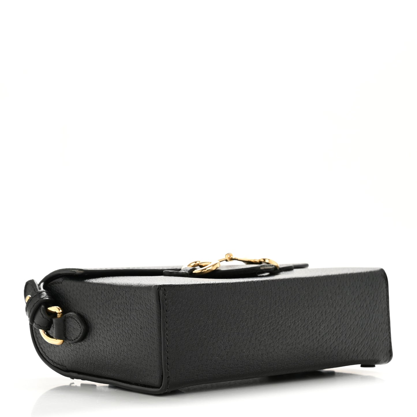 Calfskin Horsebit 1955 Shoulder Bag Black