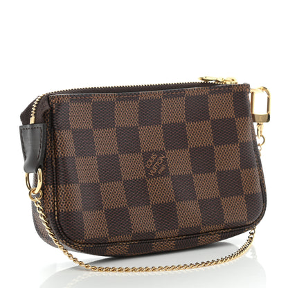 Louis Vuitton Damier Ebene Mini Pochette Accessories 3 of 8