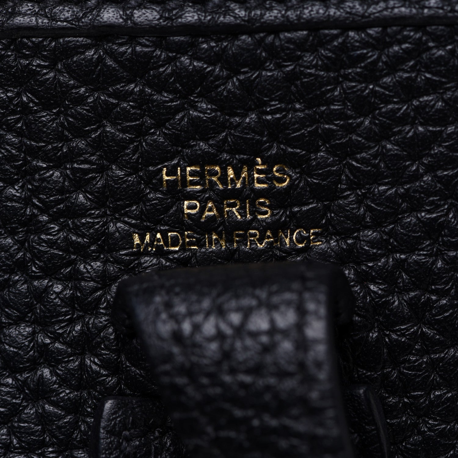 Hermes Taurillon Clemence Evelyne TPM Black 6 of 9