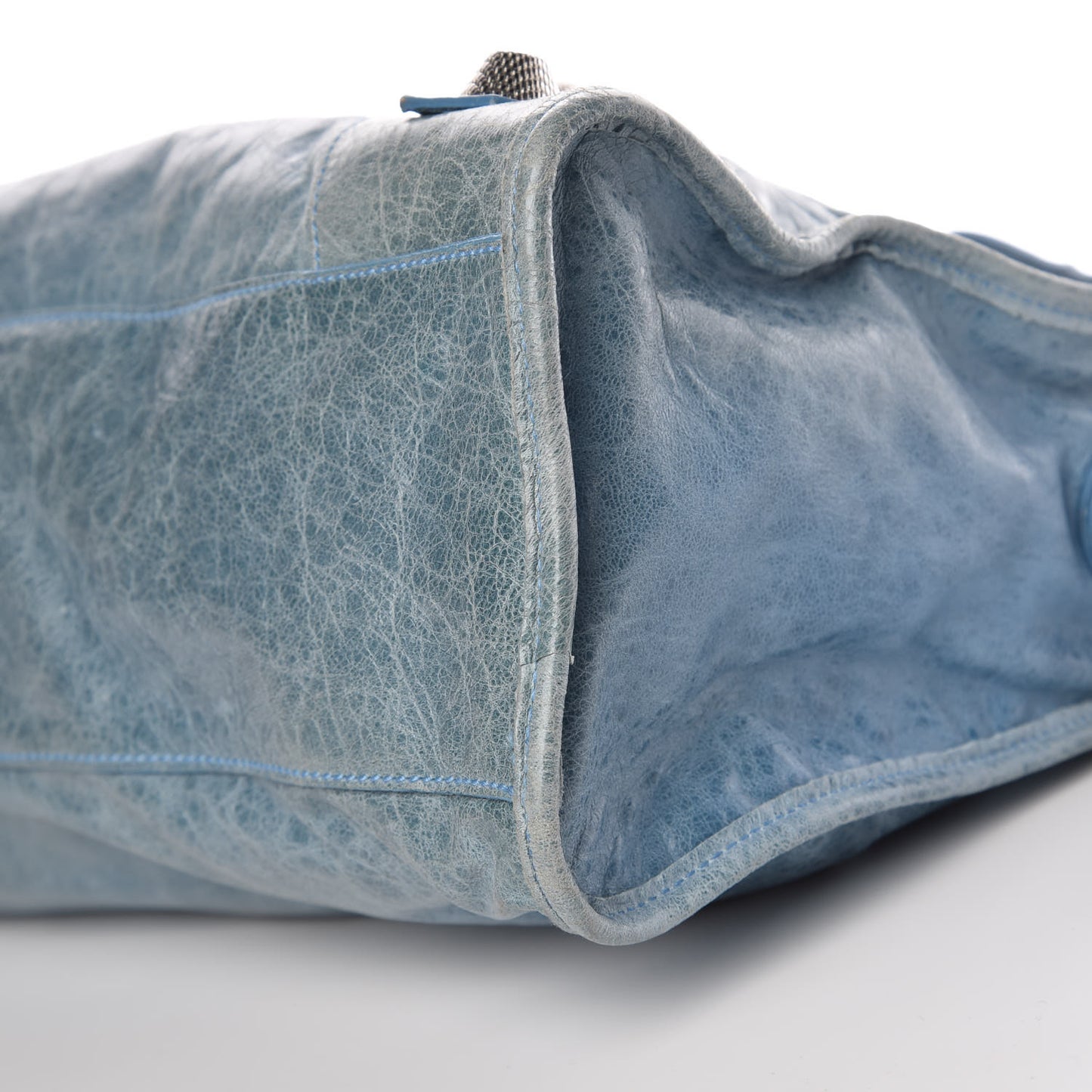 Agneau Giant 21 Silver Hardware City Turquoise