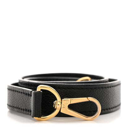 Louis Vuitton Calfskin Shoulder Strap Black 1 of 8