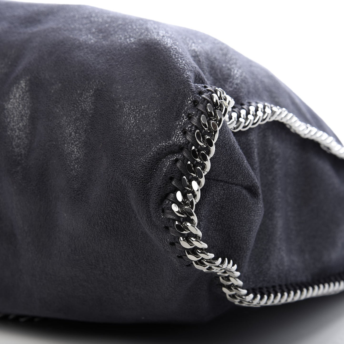Shaggy Deer Big Falabella Tote Navy