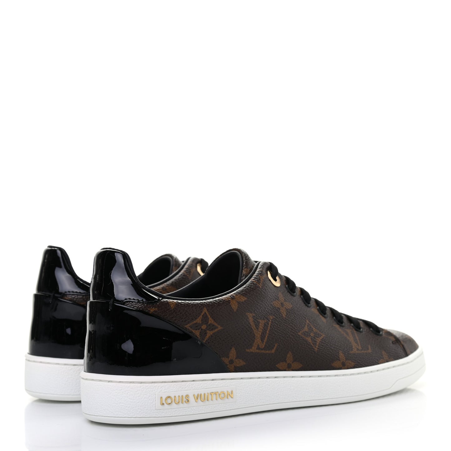 Patent Monogram Frontrow Sneakers 39