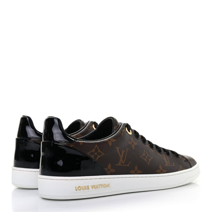 Louis Vuitton Patent Monogram Frontrow Sneakers 39 4 of 8