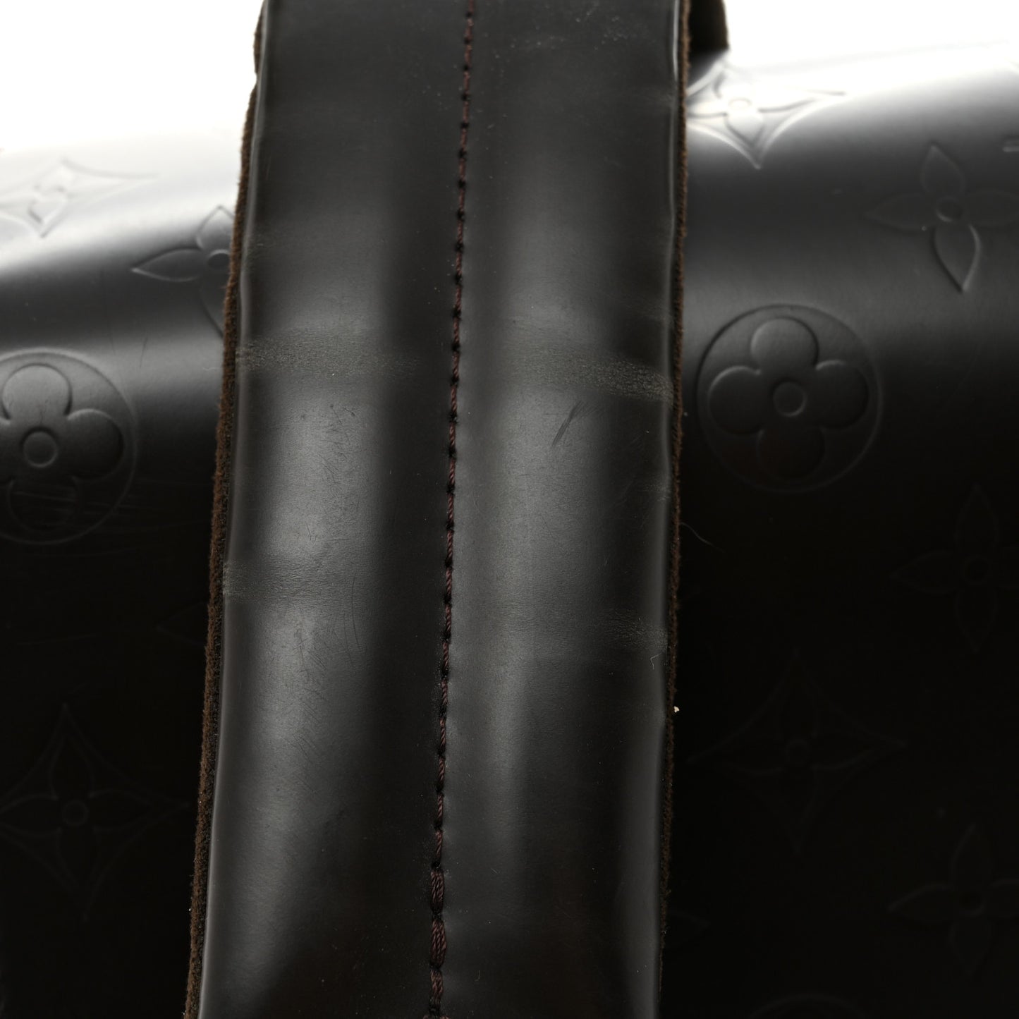 Monogram Glace Fonzie Messenger Bag Cafe