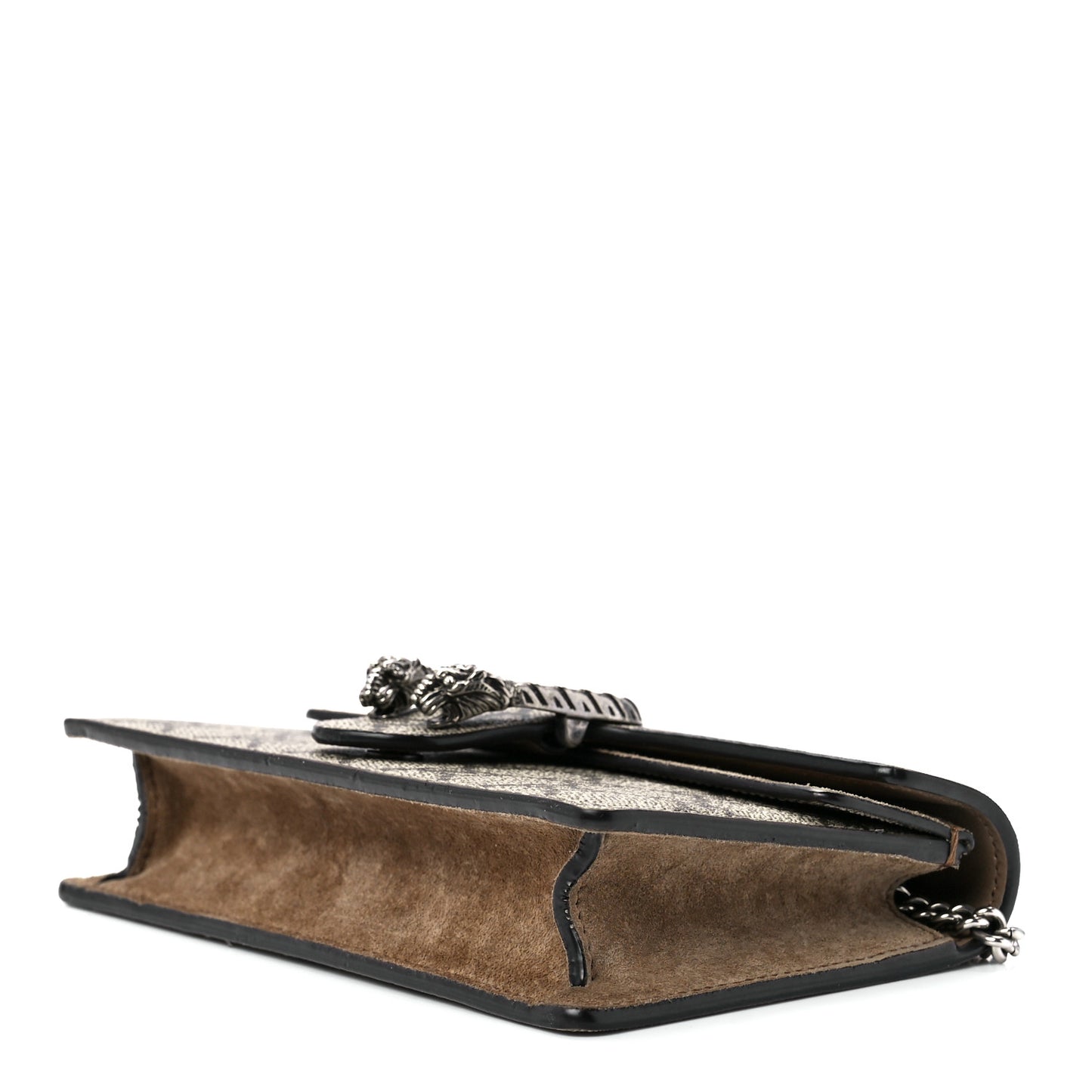 GG Supreme Monogram Super Mini Dionysus Shoulder Bag Taupe