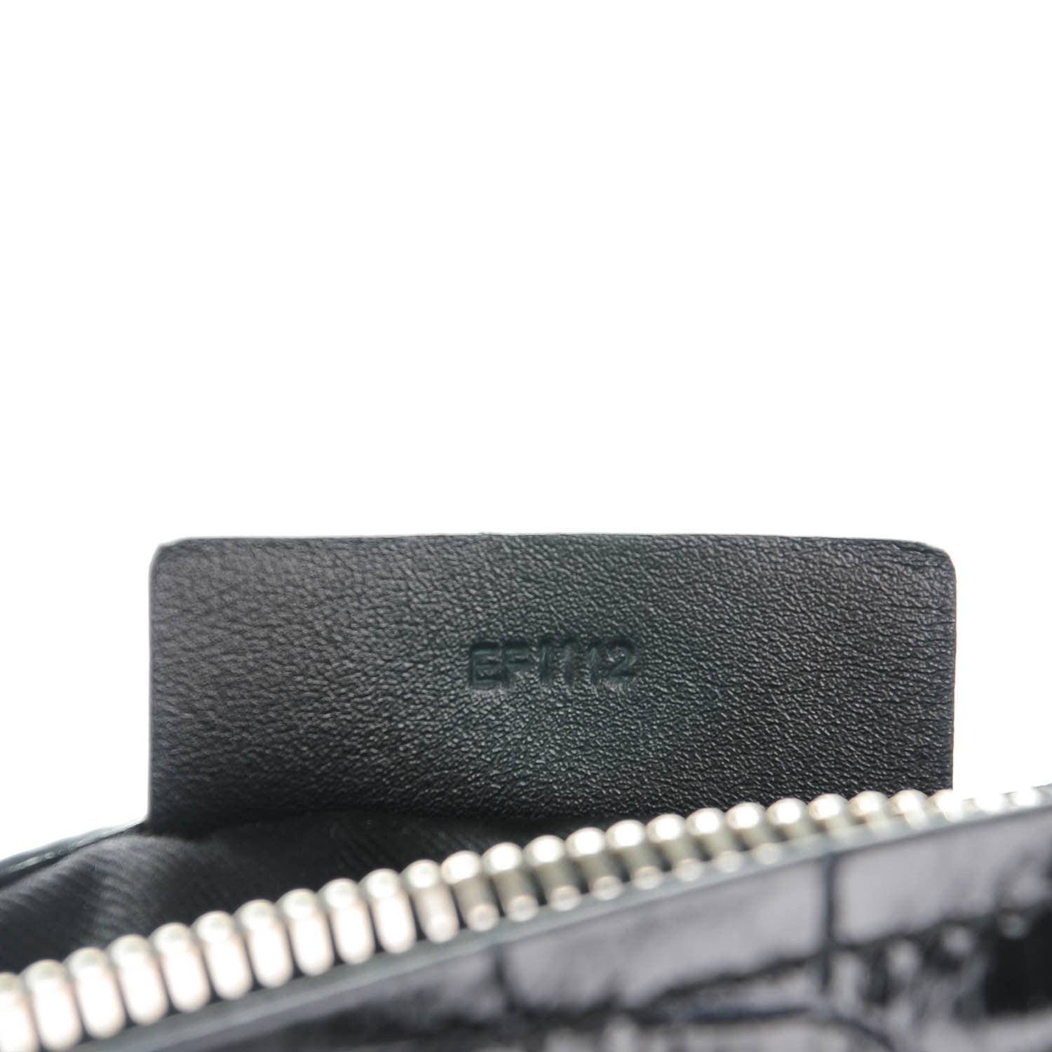 Givenchy Calfskin Crocodile Embossed Small Pandora Black 7 of 7