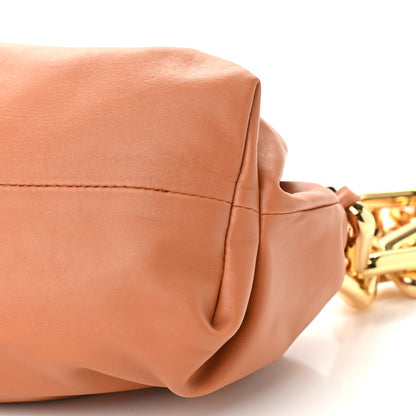 Bottega Veneta Calfskin The Pouch Chain Clay 9 of 9