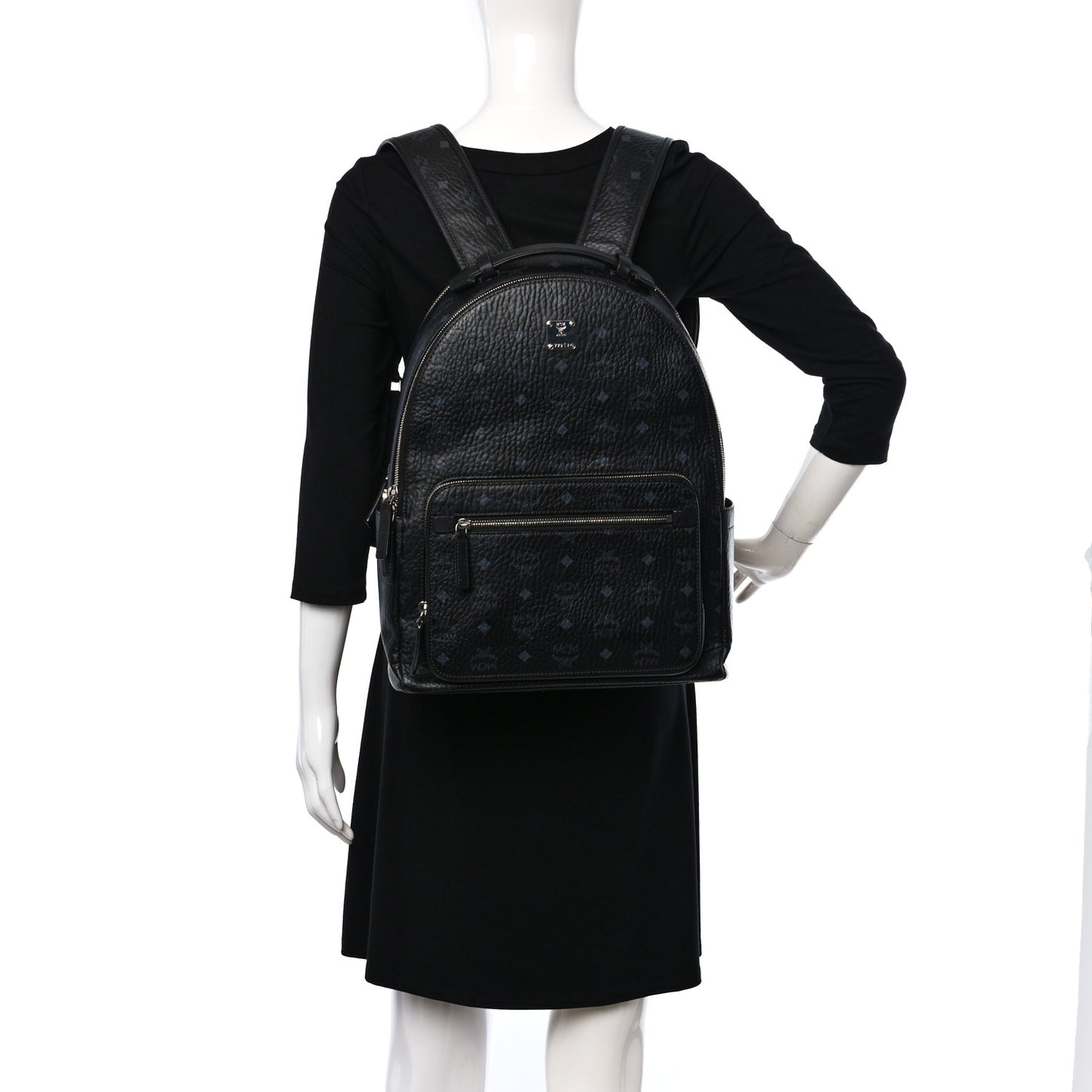 Visetos Medium Stark Backpack Black