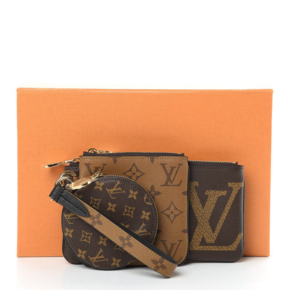 Louis Vuitton Reverse Monogram Giant Trio Pouch 9 of 9