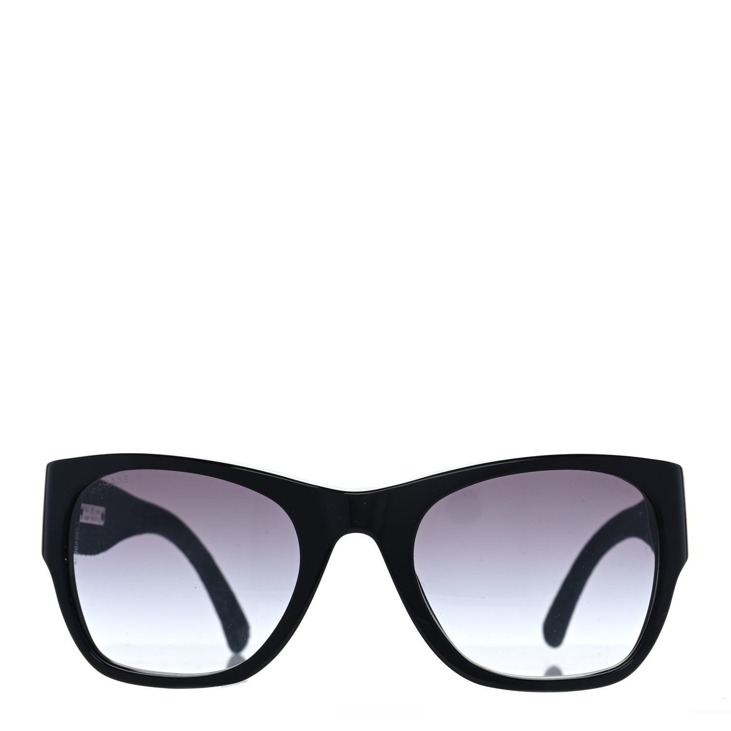 Chanel Acetate Denim CC Sunglasses 5162 Black Blue 2 of 8