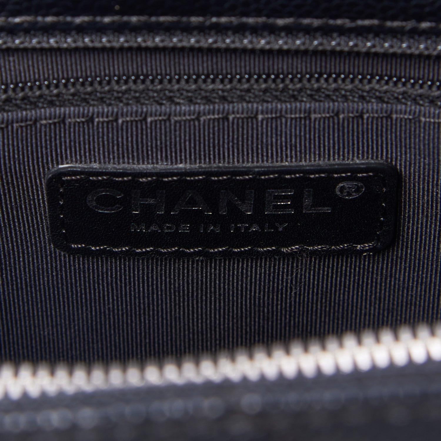 Chanel Caviar Quilted Grand Shopping Tote GST Black 9 of 10