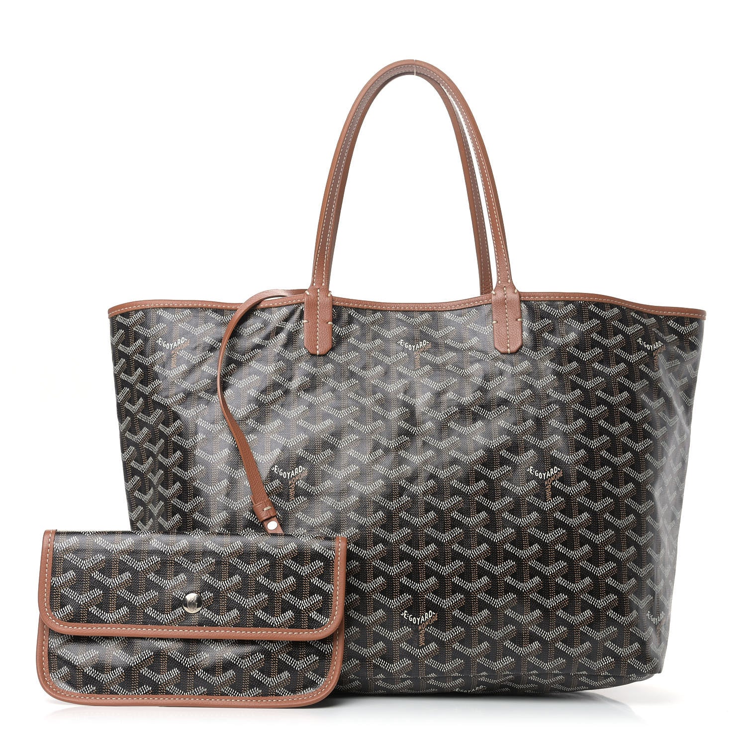 Goyard Goyardine Saint Louis PM Black Gold 1 of 11