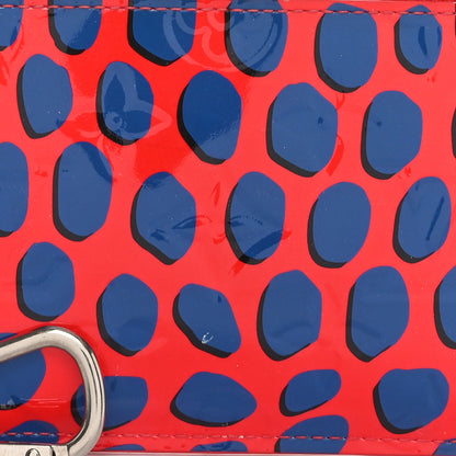 Louis Vuitton Vernis Jungle Dots Key Pouch Coquelicot Denim 7 of 7