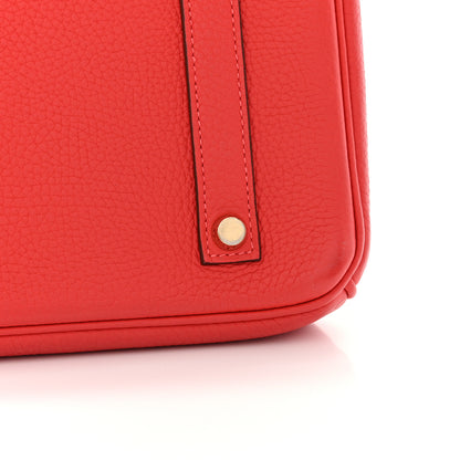 Hermes Taurillon Clemence Birkin 35 Rose Jaipur 15 of 15