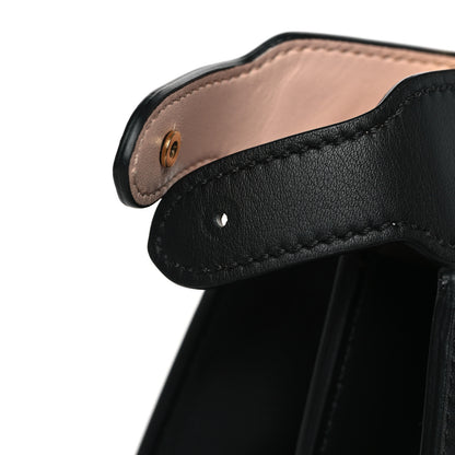 Fendi Vitello Seta Nappa Bi-Color Small Peekaboo I SEE U Satchel Black Light Rose Tortora 11 of 12