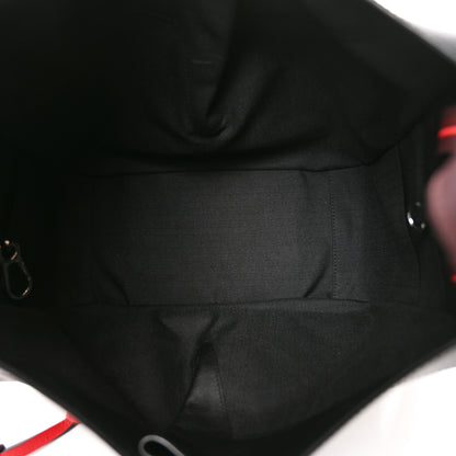 Loewe Calfskin Circle Medium Hammock Shoulder Bag Black Red 5 of 9