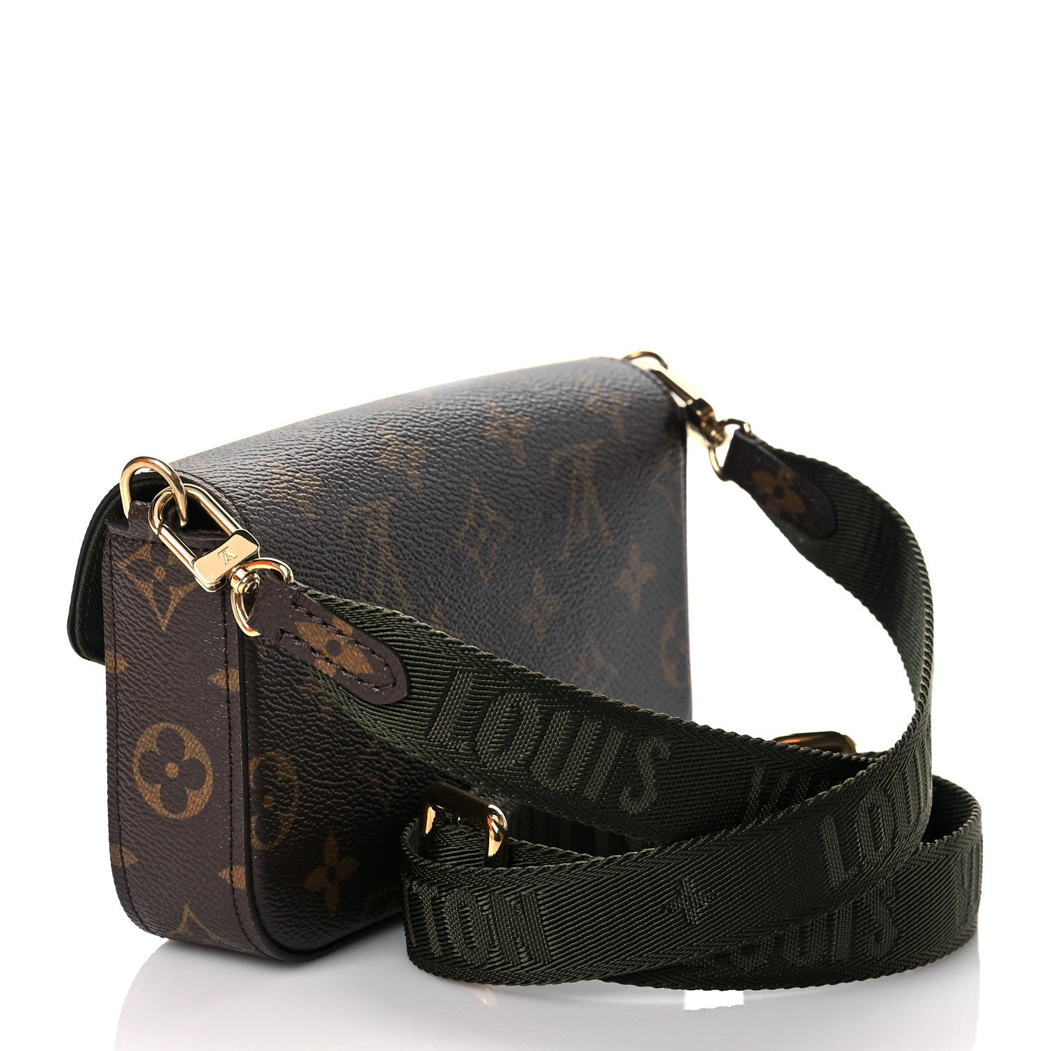 Louis Vuitton Monogram Felicie Strap & Go Kaki 3 of 10