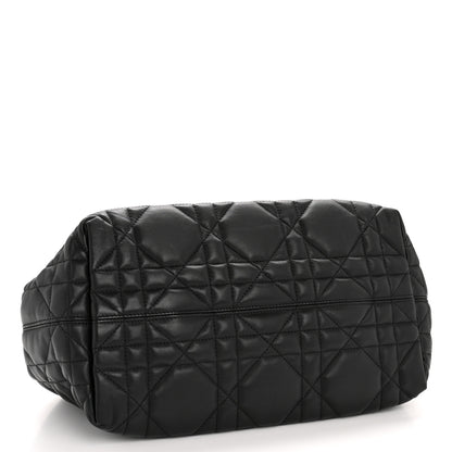 Christian Dior Calfskin Macrocannage Medium Toujours Black 5 of 14