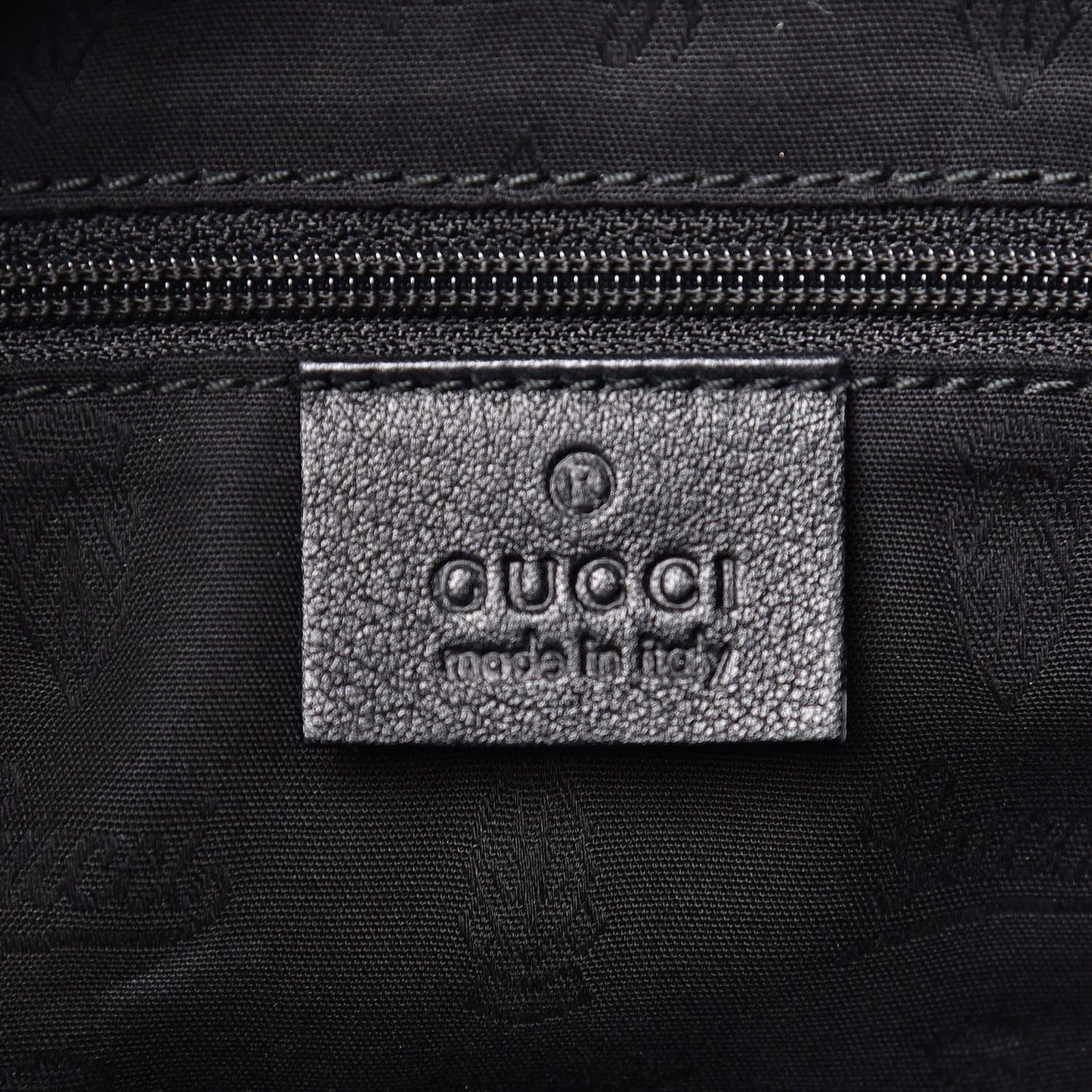 Guccissima Large New Ladies Web Hobo Black