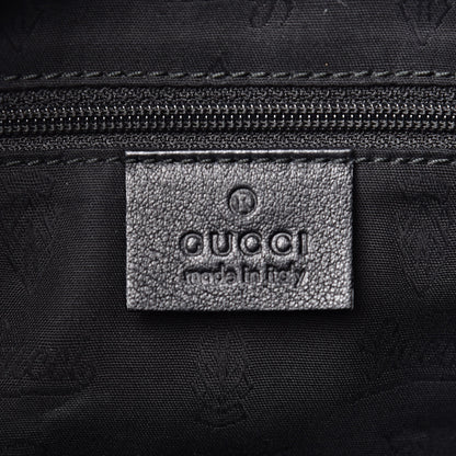 Gucci Guccissima Large New Ladies Web Hobo Black 7 of 12