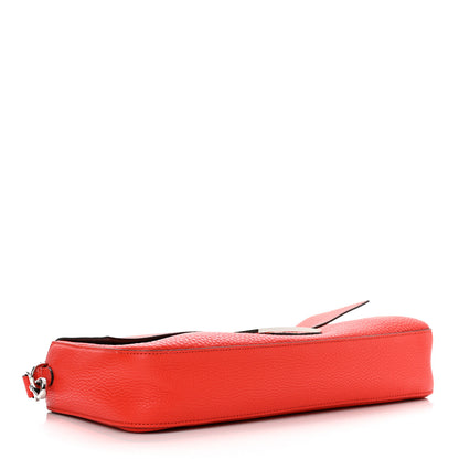 Fendi Cuoio Romano Selleria Large Baguette Papavero 4 of 10