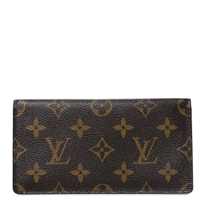Louis Vuitton Monogram Simple Checkbook Holder Wallet Cover 1 of 8