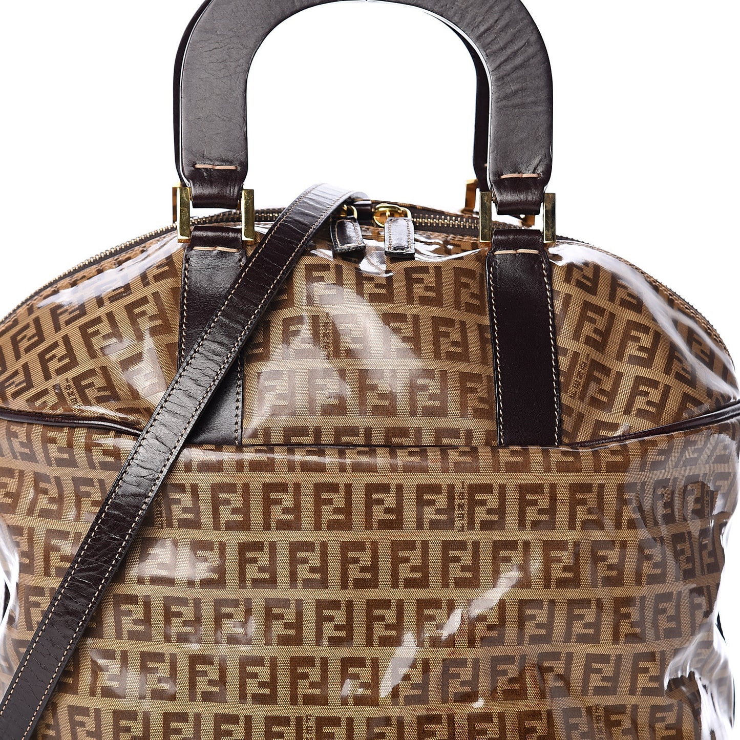 Vinyl Zucchino Satchel Moro Black