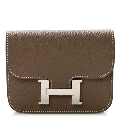 Hermes Epsom Constance Slim Wallet Etoupe 2 of 8