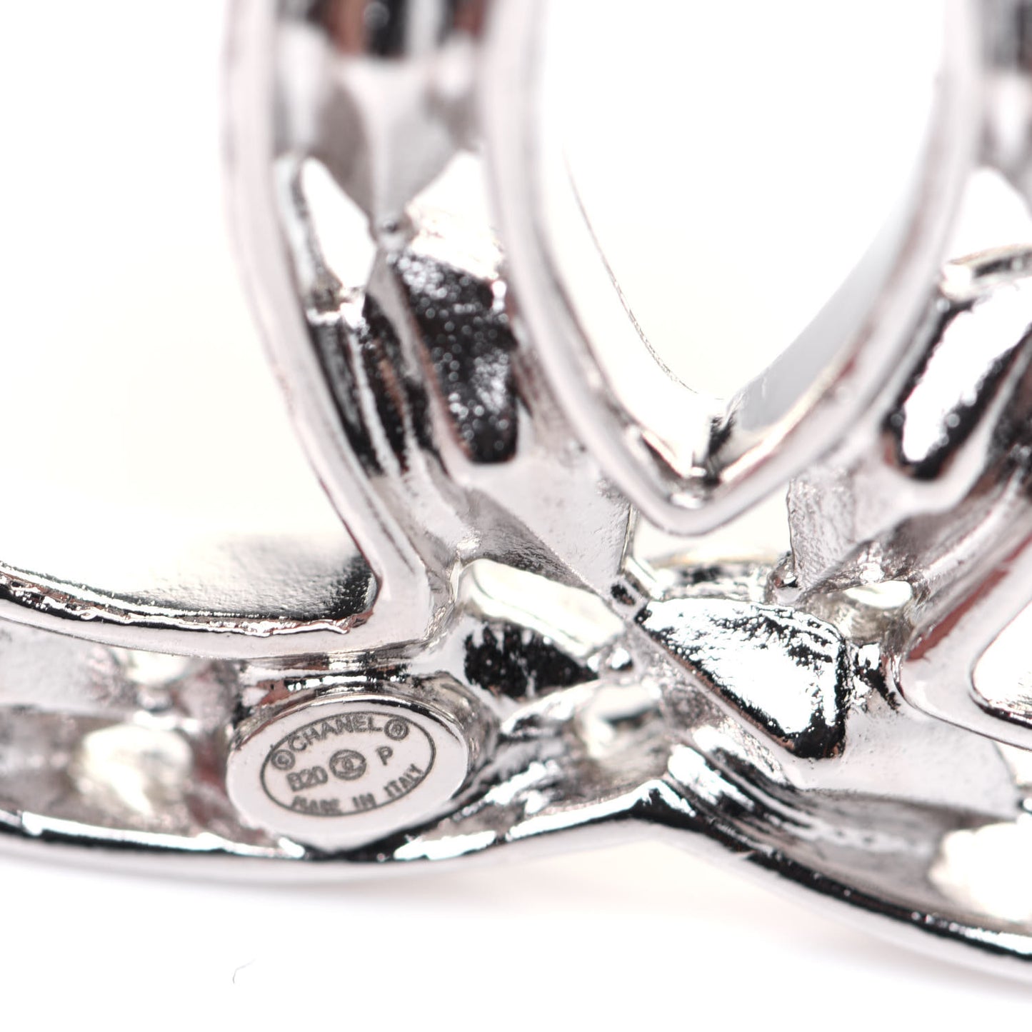 Crystal Starfall CC Hair Clip Silver