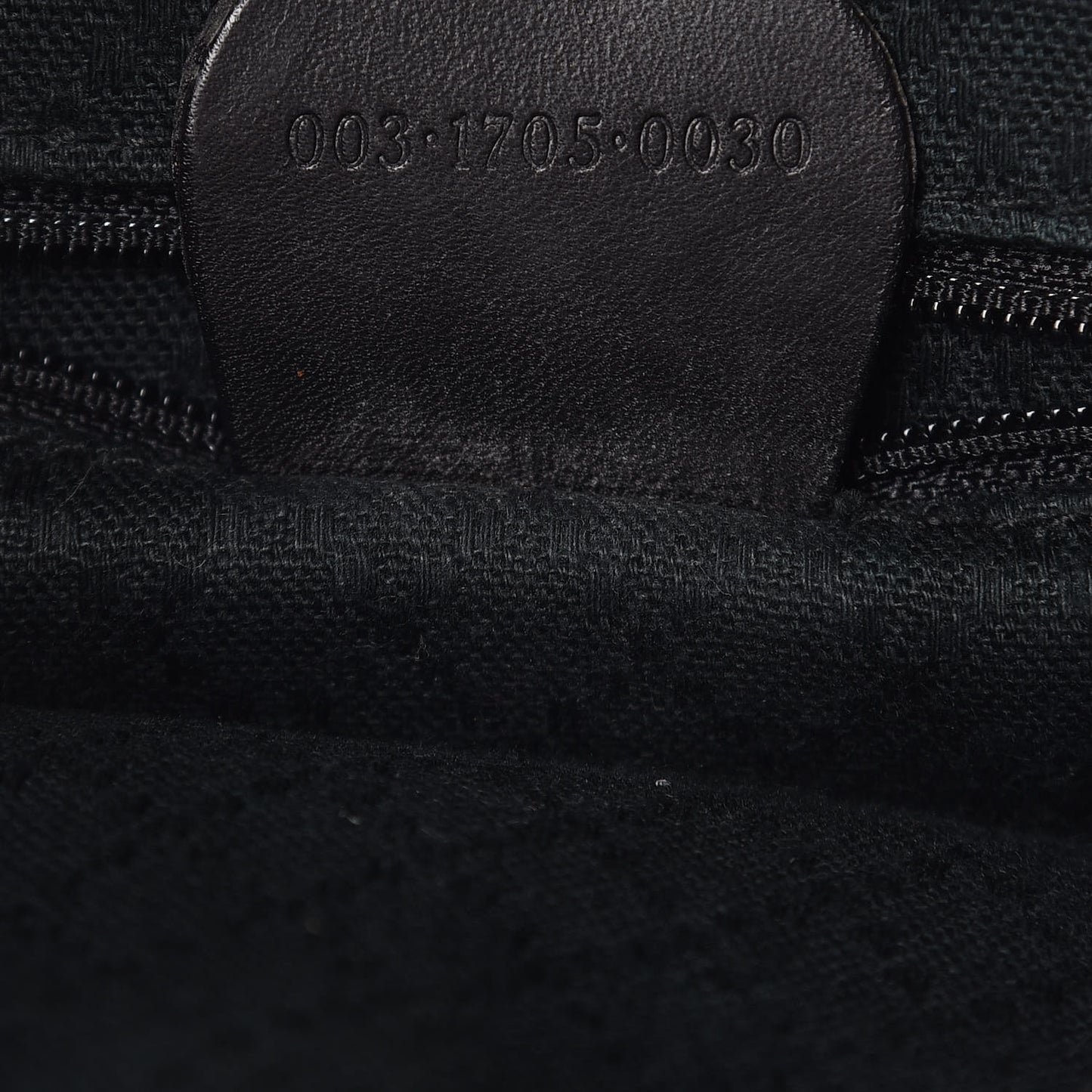 Calfskin Bamboo Backpack Black