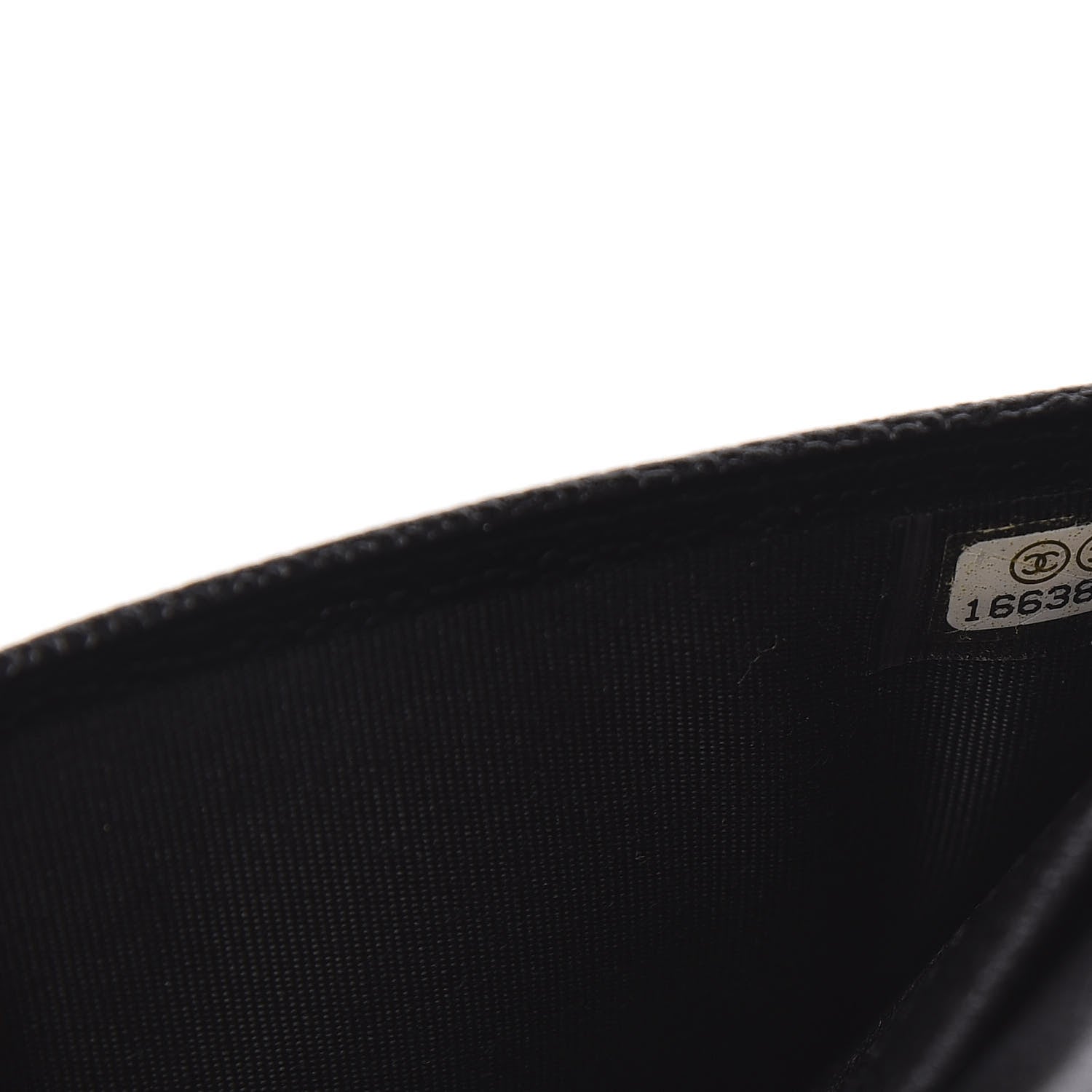 Chanel Caviar Large Sevruga Zip Around Organizer Wallet Black 8 of 9