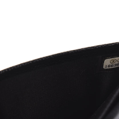 Chanel Caviar Large Sevruga Zip Around Organizer Wallet Black 8 of 9