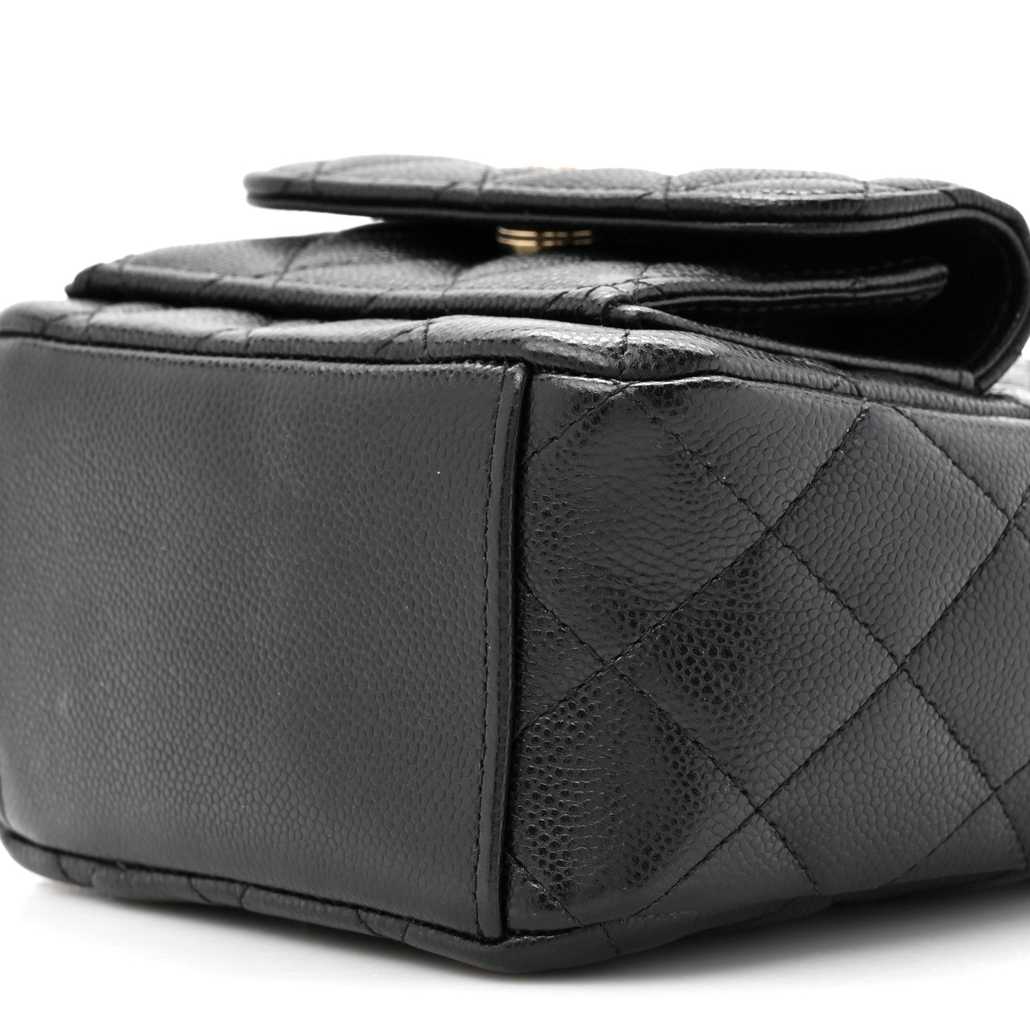 Chanel Caviar Quilted CC Mini Classic Backpack Black 9 of 11