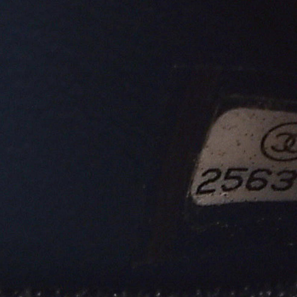 Chanel Iridescent Caviar Quilted Jumbo Double Flap Dark Blue 7 of 10