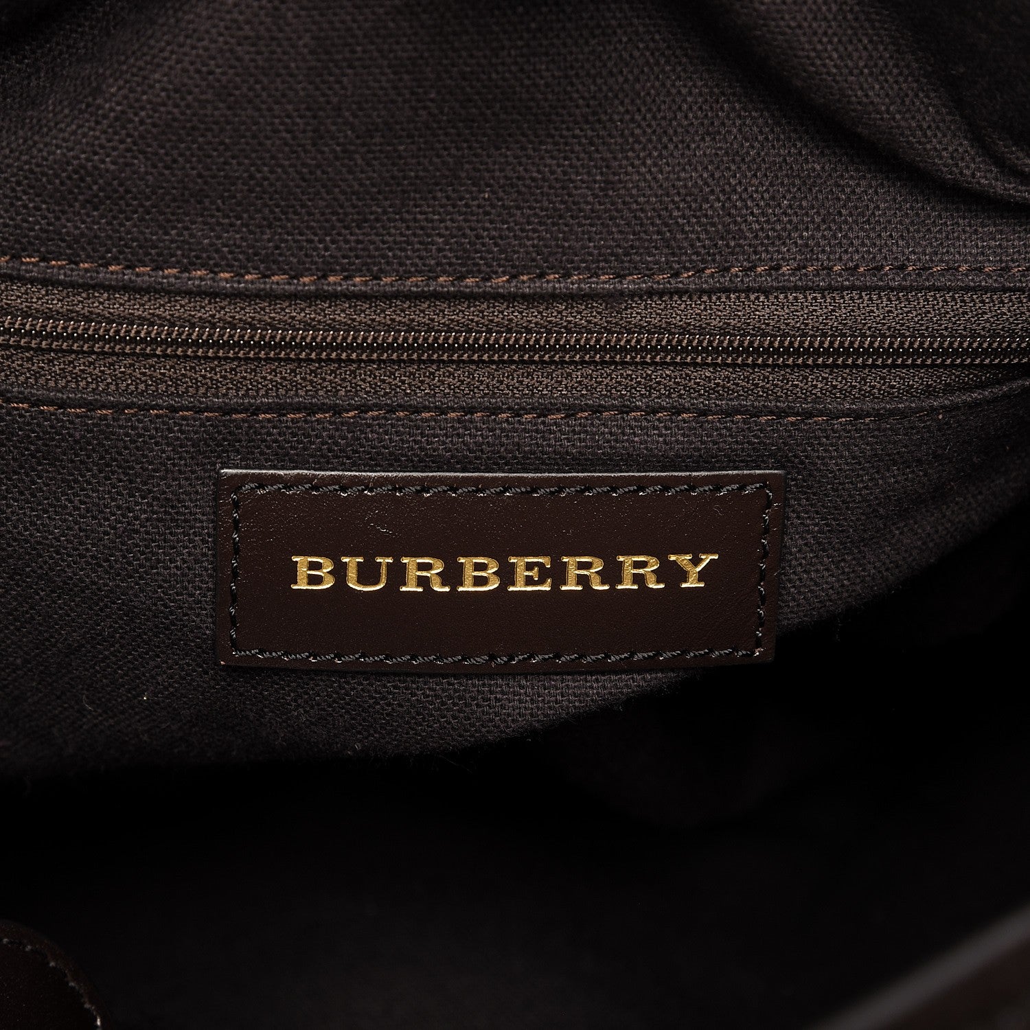 Burberry Haymarket Check Medium Walden Belted Hobo Chocolate 6 of 8