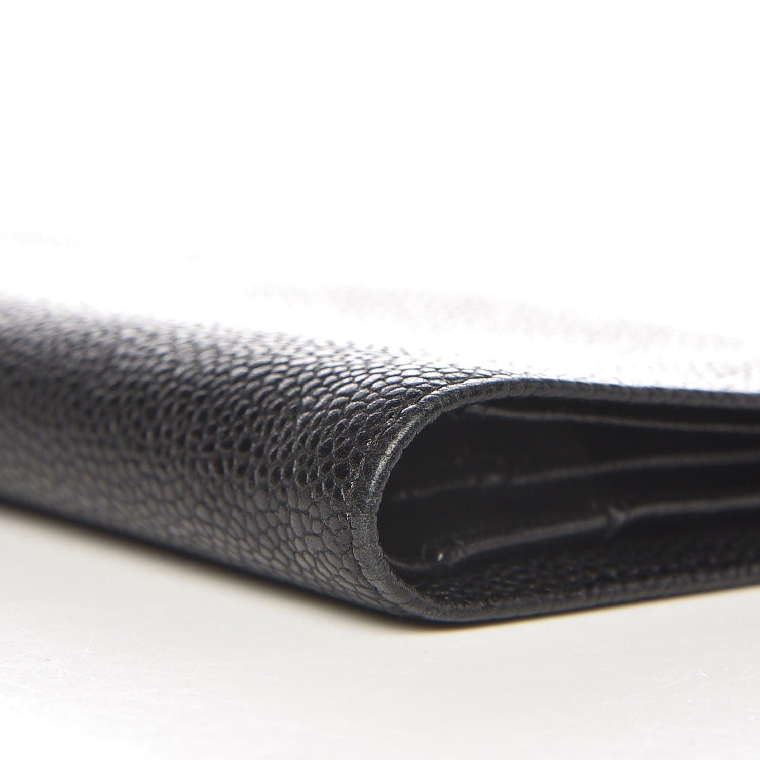 Chanel Caviar Timeless CC Yen Wallet Black 11 of 13