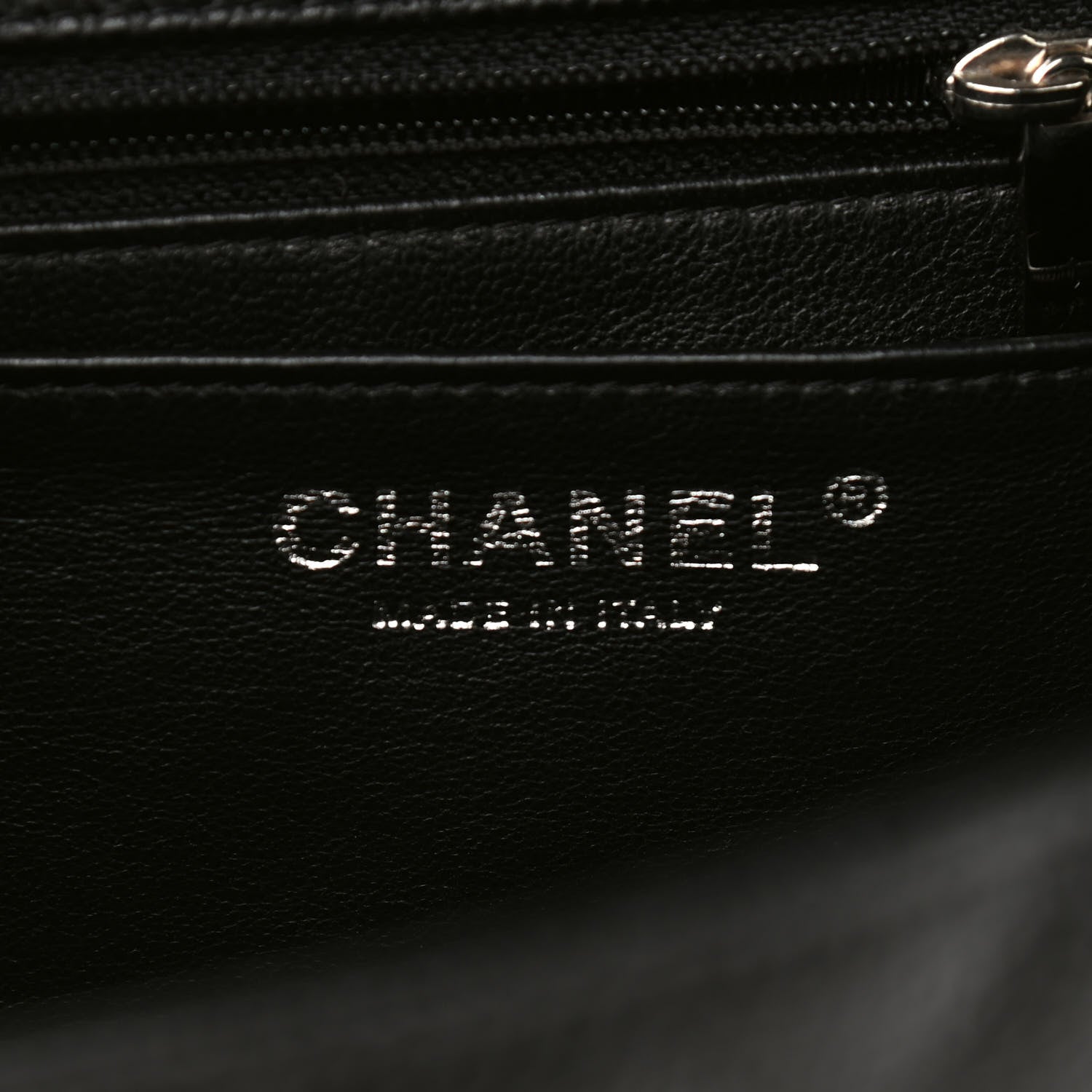 Chanel Caviar Quilted Jumbo Single Flap Black 6 of 9